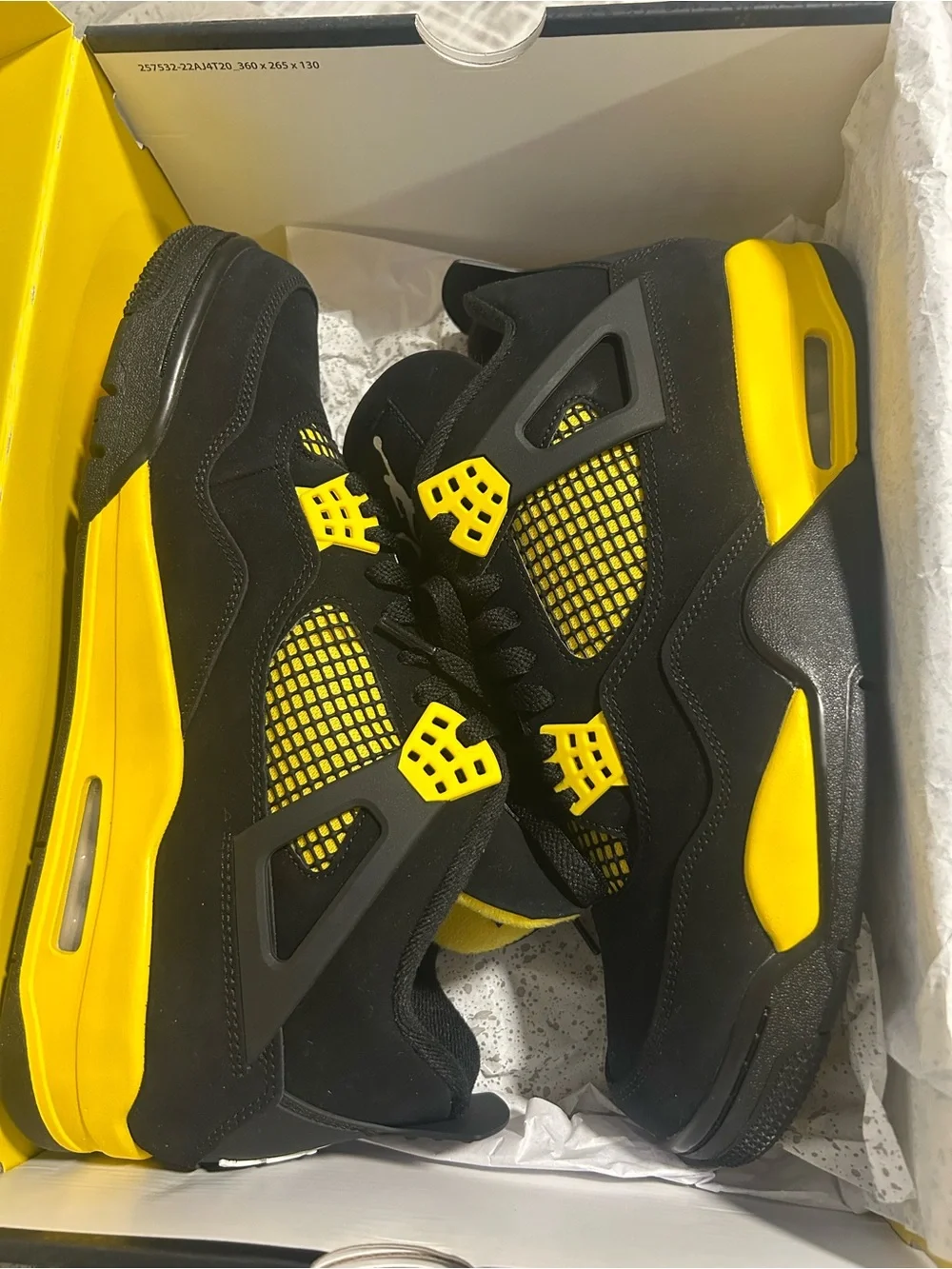 Jordan 4 Thunder